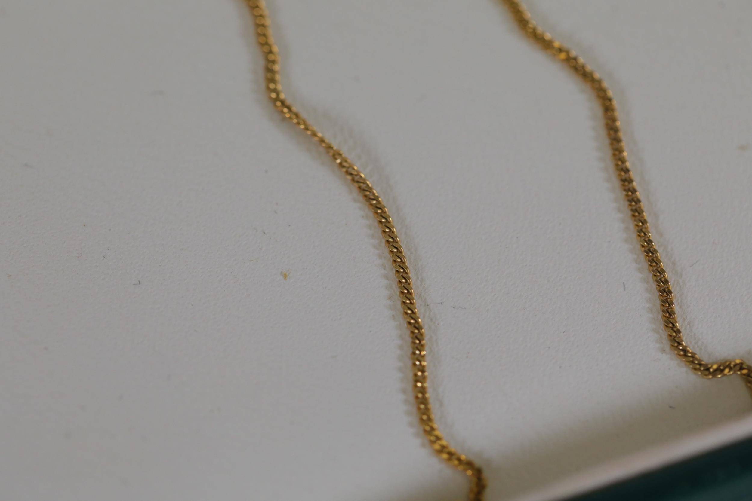 Ernest Jones Gold Pearl Necklace - Image 2 of 8