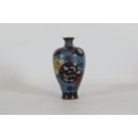 Kyoto Jippo Ware Cloisonne Vase