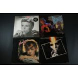 A Collection of Four David Bowie Albums Vinyls LP