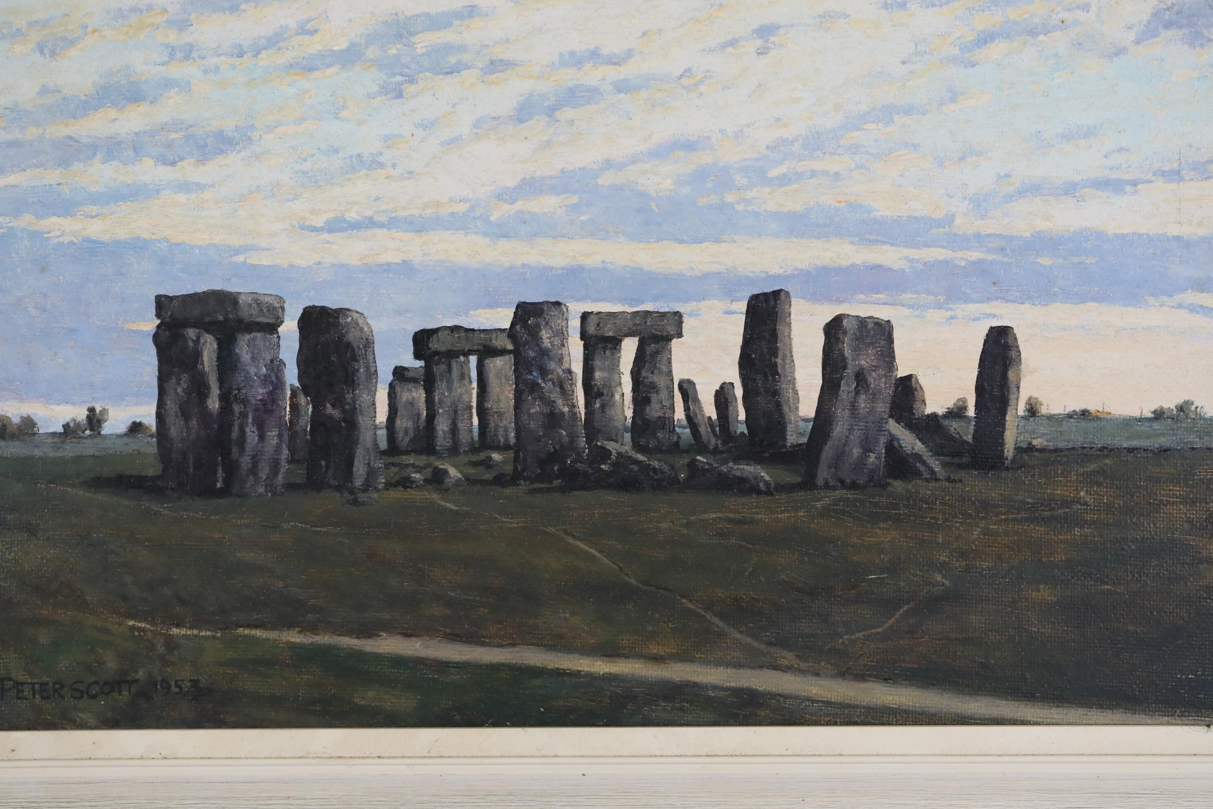 Peter Scott StoneHenge Painting plus Others - Image 4 of 21