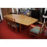 Gordon Russell Table and Chairs Mid 20th Century