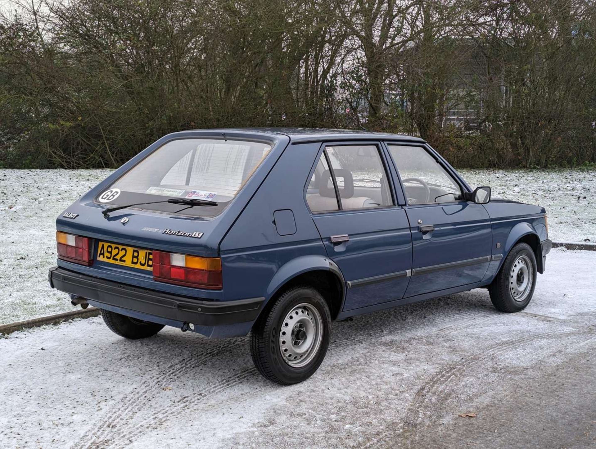 1984 TALBOT HORIZON LS AUTO - Image 7 of 25