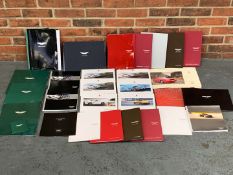 Mixed Lot of Aston Martin and Porsche Books, Brochures&nbsp;
