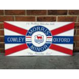 Painted Wooden Morris Minor, Oxford/Cowley Sign