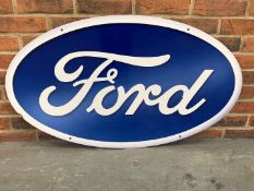 Metal Ford Oval Sign