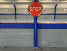 Metal Stop/Go Sign