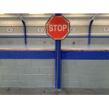 Metal Stop/Go Sign