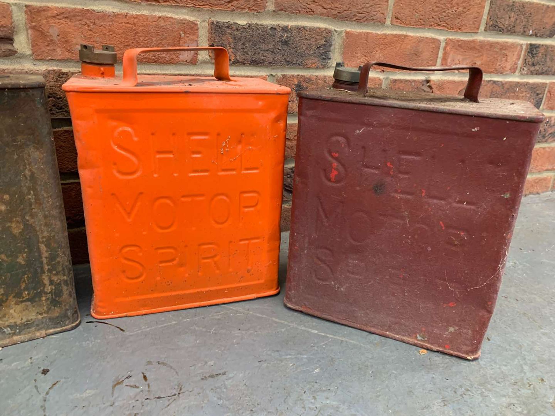 Four Vintage Two Gallon Fuel Cans&nbsp; - Image 3 of 4