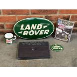 Land Rover Set Including Badges, DVD&nbsp;