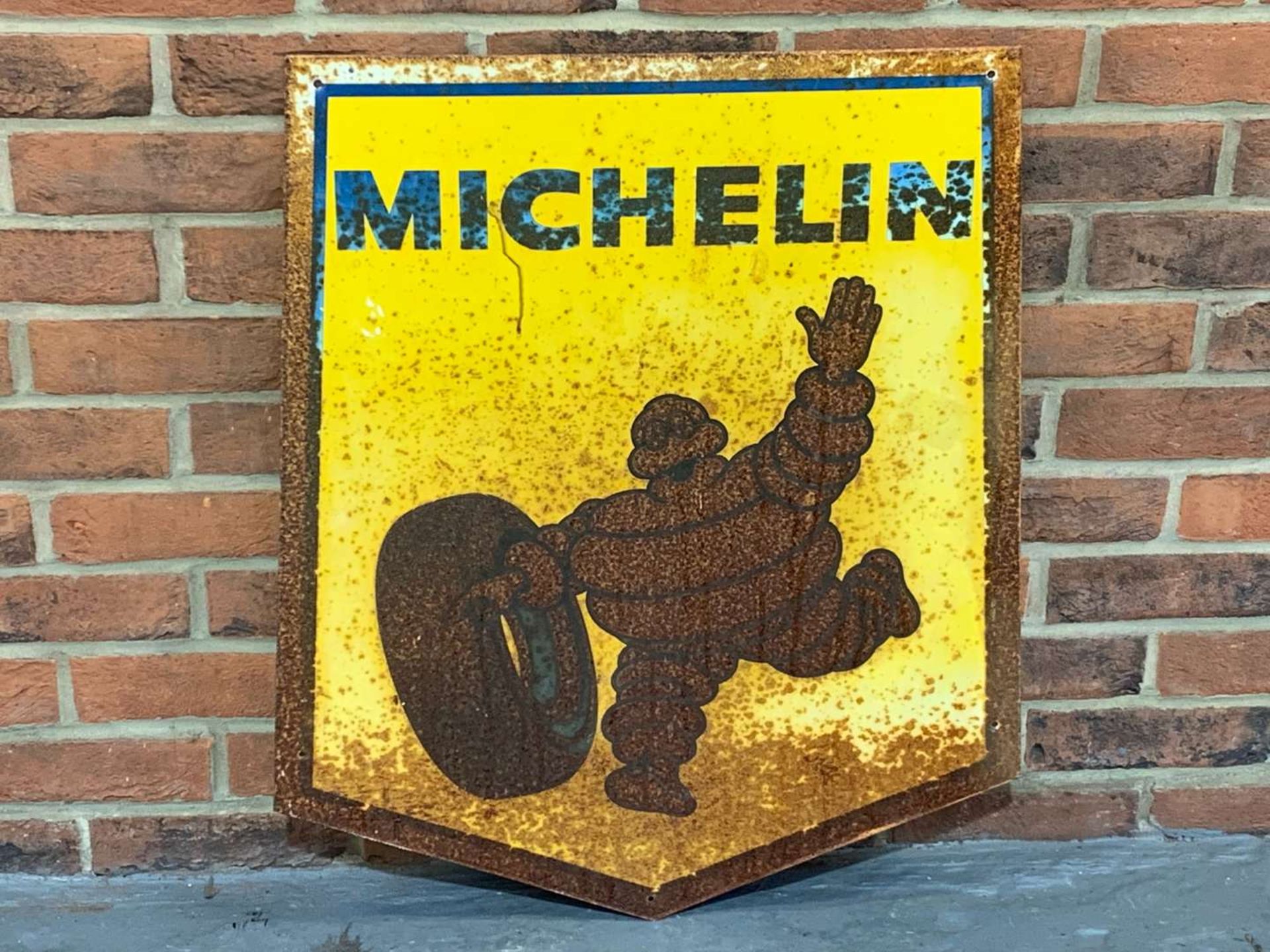 Tin Michelin Map Sign and One Other (2) - Image 3 of 4