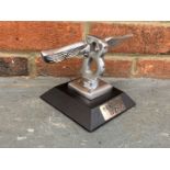 Cast Aluminium Bentley Flying B on Plinth