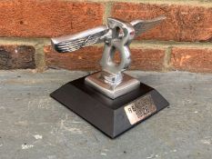 Cast Aluminium Bentley Flying B on Plinth
