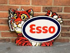 Enamel Esso Tiger Sign