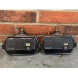 Pair of Lucas Oval Fog Lamps and Covers