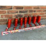 Seven Boxed Ferrari Models