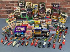 Large Collection of Boxed and Unboxed Die Cast Cars