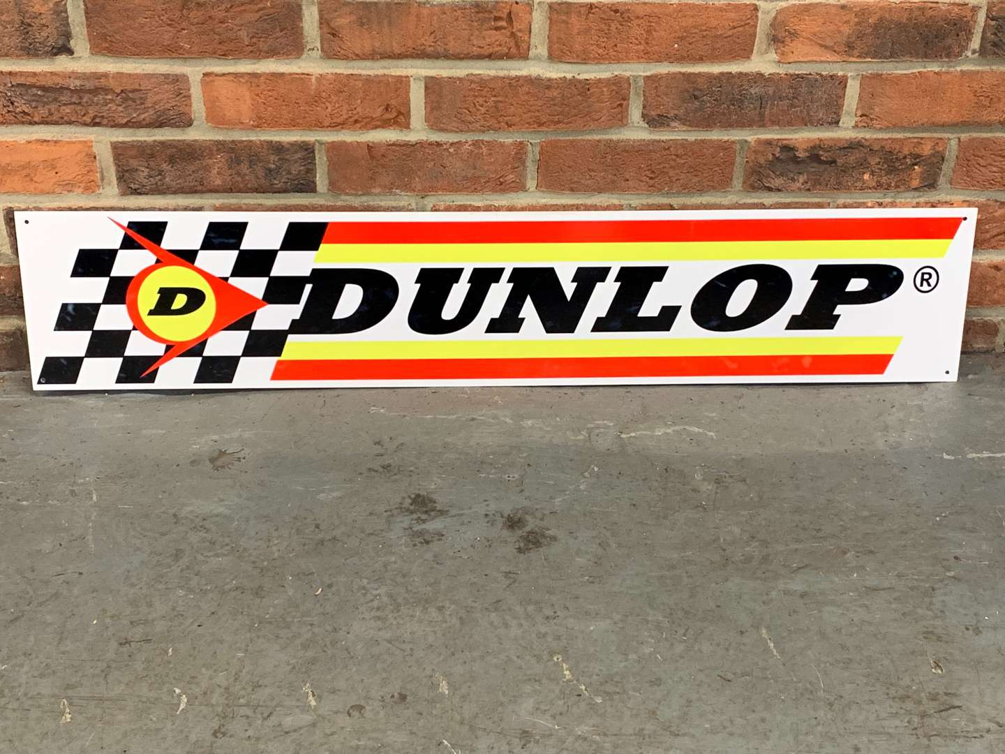 Metal Dunlop Tyres Sign