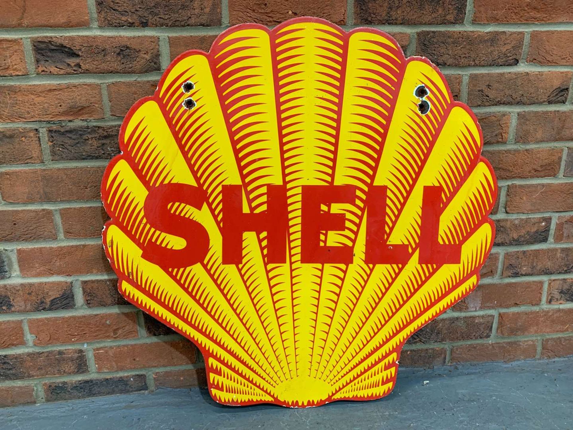 Enamel Shell Sign - Image 2 of 2