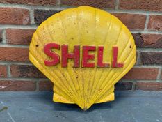 Cast Iron Shell Sign