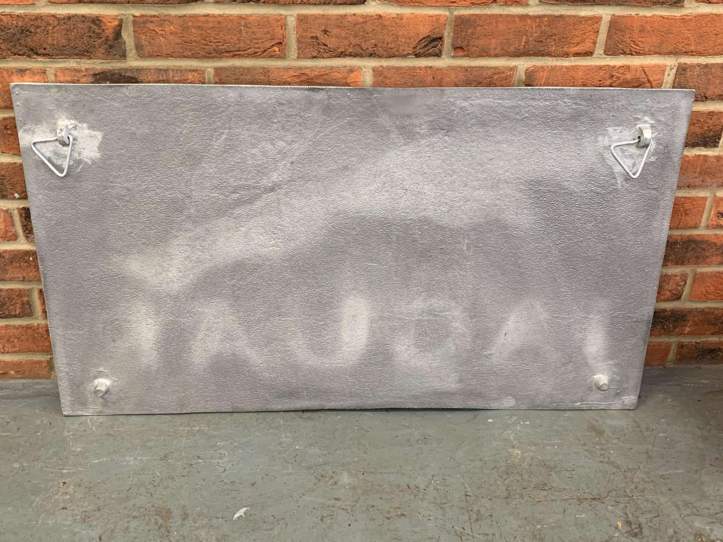 Large Cast Aluminium Jaguar Sign - Image 2 of 2