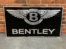 Large Cast Aluminium Bentley Sign