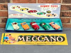 Two Metal Signs Dinky and Meccano (2)