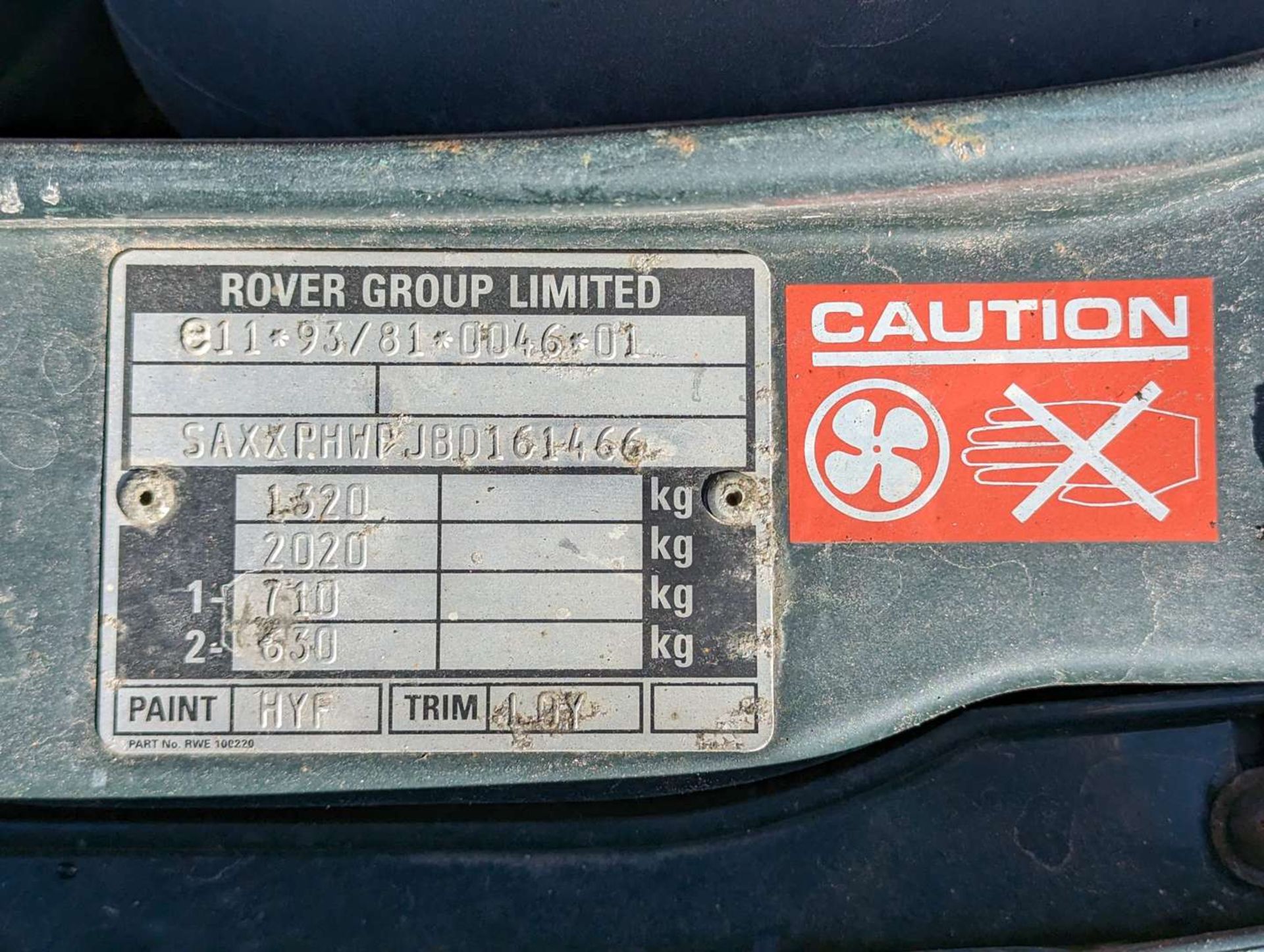 1997 ROVER 114 SLI AUTO - Image 17 of 30