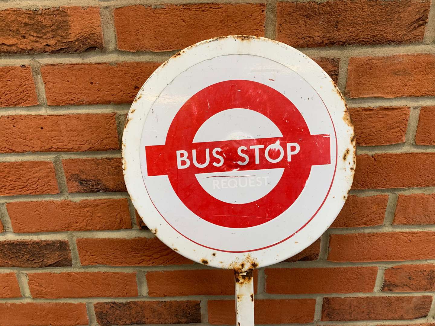 Metal Bus Stop Sign - Image 3 of 3