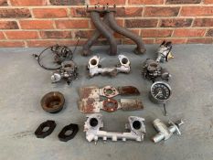 Mixed Lot MGB Parts Carbs, Oil Pump, Manifold Inlet/Exhaust Etc