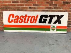 Aluminium Castrol GTX Sign