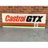 Aluminium Castrol GTX Sign