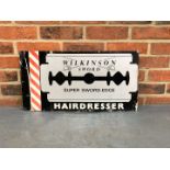 Aluminium Wilkinson Sword Hairdresser Sign