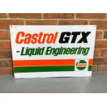 Aluminium Castrol GTX Liquid Engineering Sign