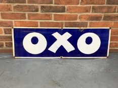 Enamel OXO Sign
