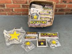 Large Quantity of Rockstar Energy Drink Stickers