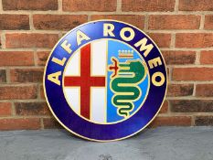Alfa Romeo Emblem Sign