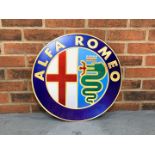 Alfa Romeo Emblem Sign