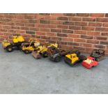 Assorted Play Worn Tonka Trucks