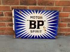 Enamel BP Motor Spirit Flange Sign&nbsp;