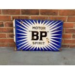 Enamel BP Motor Spirit Flange Sign&nbsp;