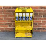 Metal Duckhams Oils Display Stand