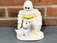 Cast Iron Novelty Michelin Man and His Dog