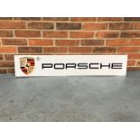 Metal Porsche Sign