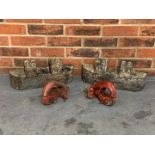 Military Land Rover Rear Bumpers and Two Nato Hitches