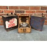 Tapley Meter and Two Gallon Fuel Cans