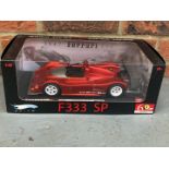 Boxed Elite Ferrari F333 SP Race Car 1:18 Scale