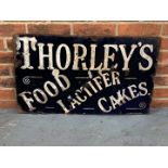 Enamel Thorleys Food, Lactifer, Cakes Sign