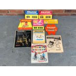 Original Raleigh Bicycle Shop Point of Sale Advertising Signs