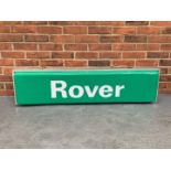 Original Rover Double Sided Hanging Illuminated Dealership Sign