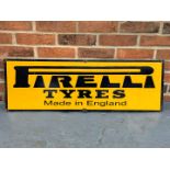 Enamel Pirelli Tyres Sign